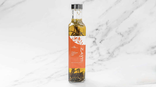 Extra Virgin Olive Oil Rosemary thyme basil red pepper
