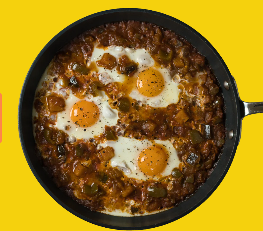 Shakshuka Eggplant & Sweet Potato
